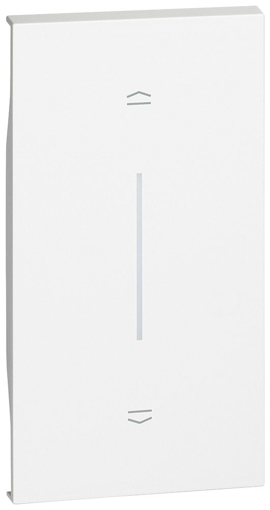 Abdeckung Living Now 2 Module für Rolladentaster weiss