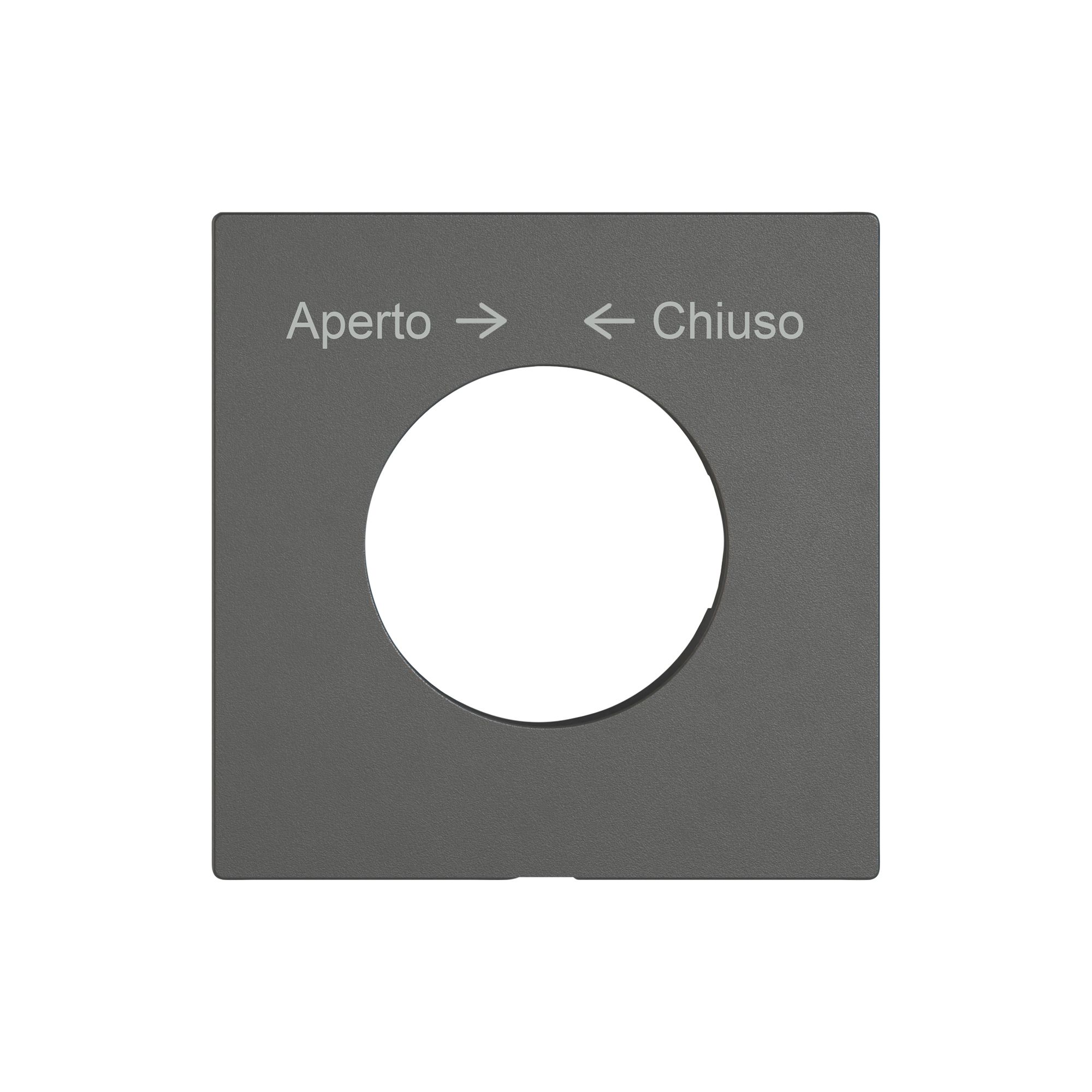 Kit de montage EDIZIO.liv SNAPFIX® contact pivotant a.ser.Aperto → ← Chiuso grf