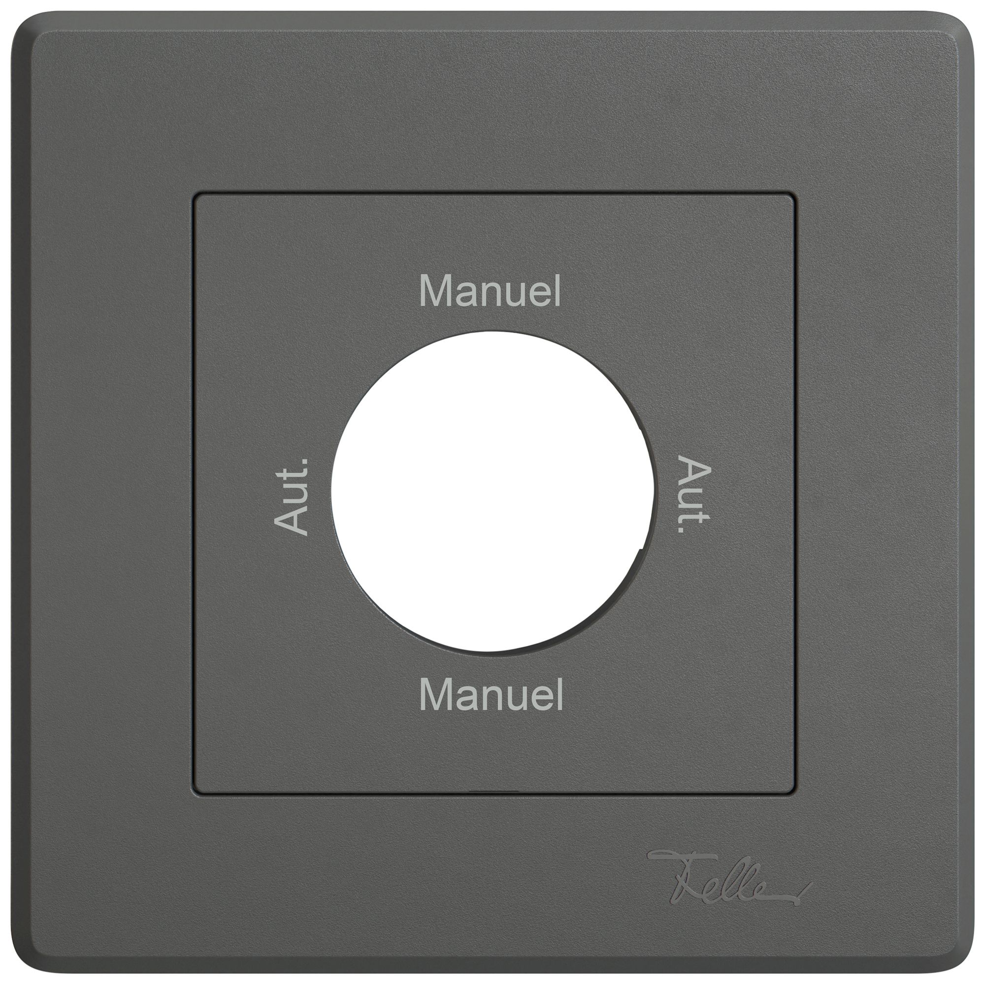 Kit di montaggio INC EDIZIO.liv SNAPFIX® p.interr.chius.Auto-Man-Auto-Man(F) grs