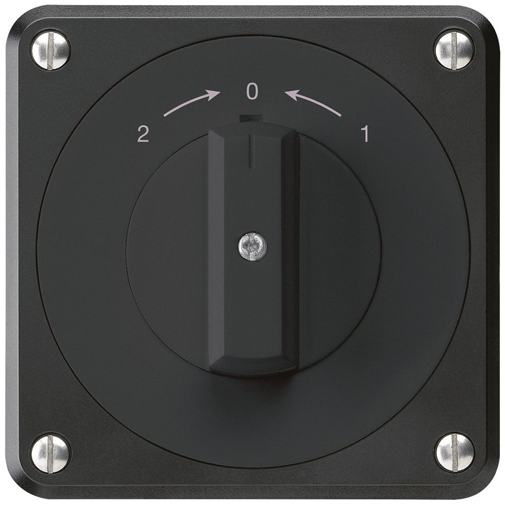 Contatto rotativo INC robusto IP55 nero invertitore per combinazione