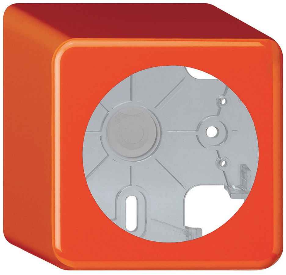 Kit de montage AP origin 1×1 horizontal et vertical 88×88×64mm orange