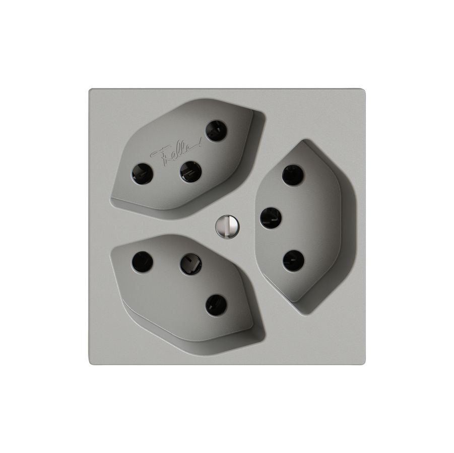 Prise EDIZIO.liv SNAPFIX® 3×T13 grc