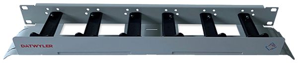 Rangierpanel 19" Dätwyler DCS 44×90×505mm 1HE grau