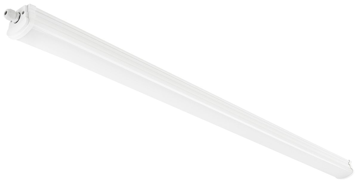 LED-Feuchtraumleuchte Nordlux Oakland 150 55W 6300lm 4000K IP65 1550mm weiss