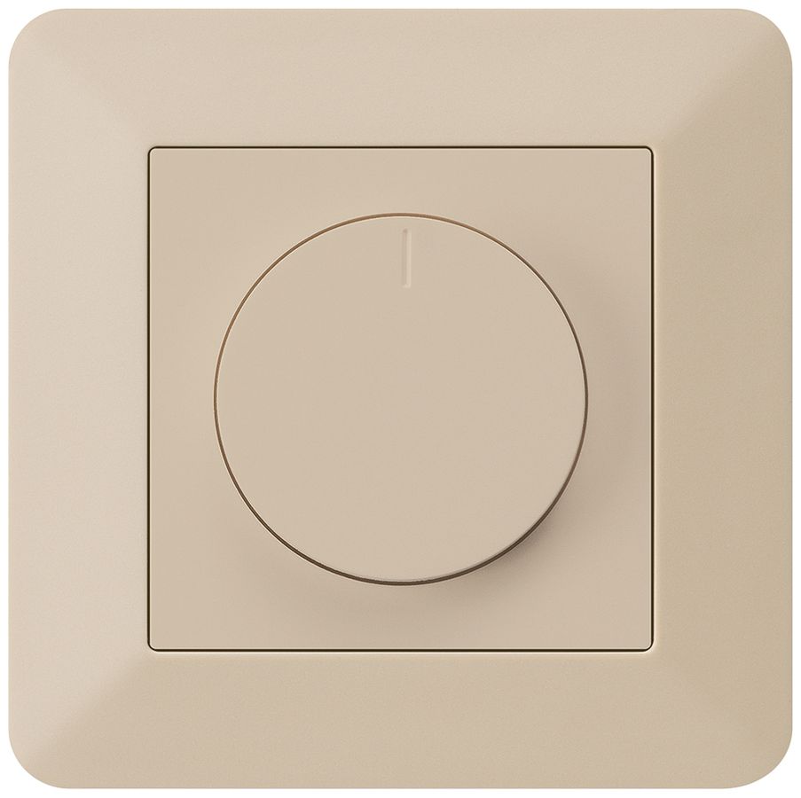 UP-Drehdimmer Universal Hager kallysto.trend 20…400W/VA beige