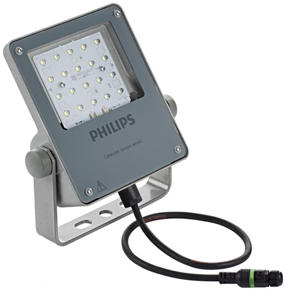 LED-Strahler Philips CoreLine Tempo S 31W 4263lm 730 IP66 70°×21° grau