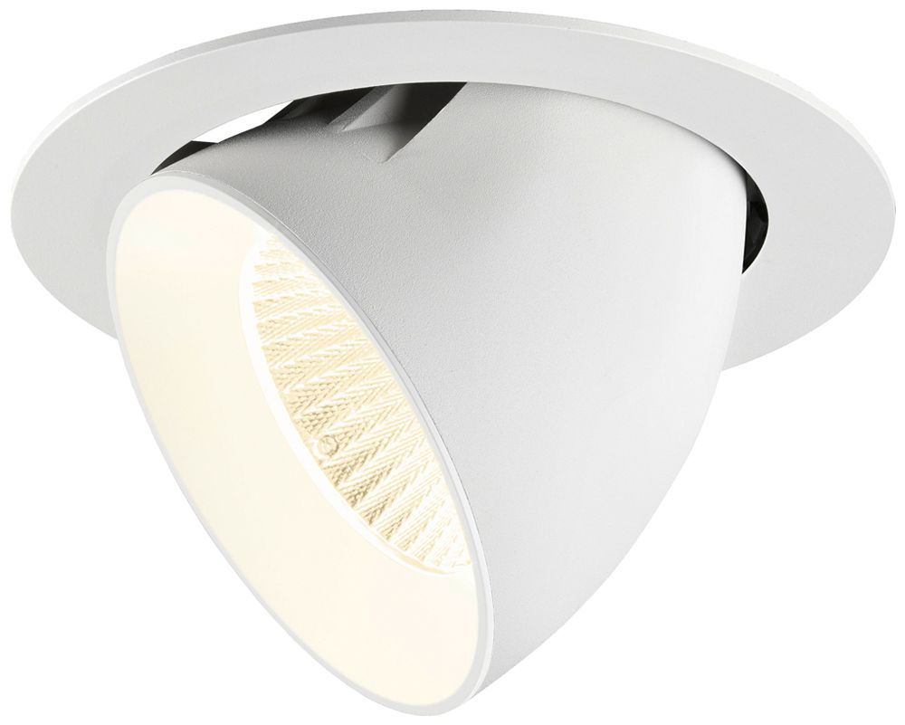 LED-Downlight SLV NUMINOS GIMBLE XL 24W 3800lm 4000K MB DALI Ø190×135mm ws
