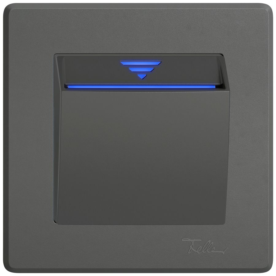 UP-Hotelcard KNX EDIZIO.liv SNAPFIX® mit Busankopppler dgu