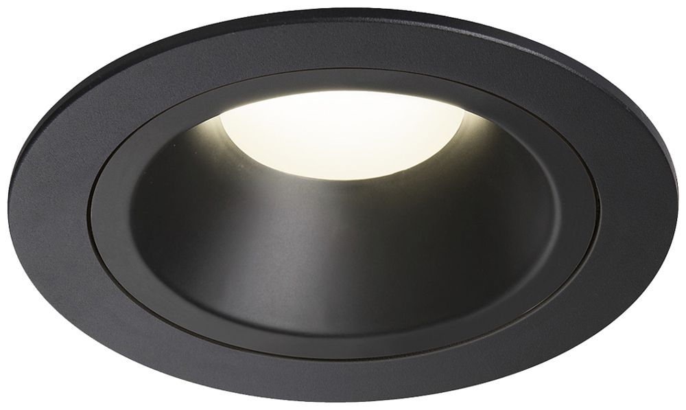 LED-Downlight SLV NUMINOS M 17.5W 1600lm 4000K 40° DIM Ø105×68mm sz/sz