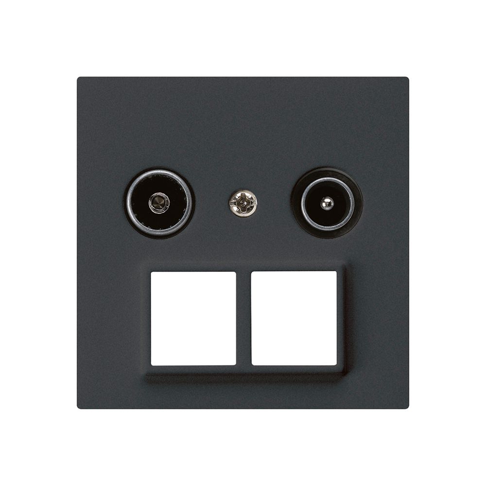 Prise d'antenne ENC R/TV HMS kallysto A 23dB noir