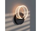 Applique LED LEDVANCE Decor Circle 8W 370lm 830 160×95×225mm nero