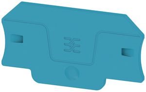 Abschlussplatte Weidmüller ALEP 2C 4mm² 58×32.3×2.1mm blau