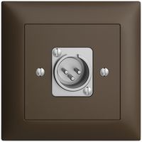 Presa di raccordo XLR con spina EDIZIOdue coffee