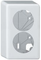 Kit di montaggio AP origin 2×1 orizzontale e verticale 88×148×54mm bianco