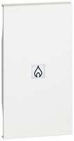 Cache de touche Living Now 2 modules illuminable avec symbole feu blanc