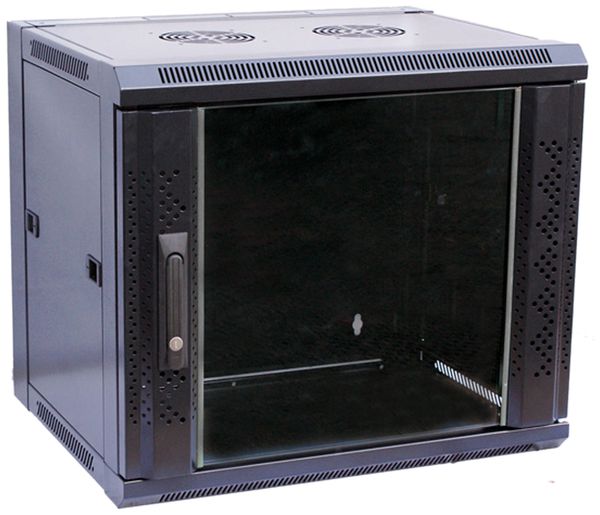 Wandgehäuse 19" VALUE, 6HE 570×368×450mm, schwarz