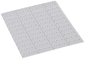 Étiquette d'identification Hager univers N