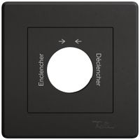 UP-Montageset EDIZIO.liv SNAPFIX® f.Schwenktaster m.Schloss Encl.→ ← Décl.sz