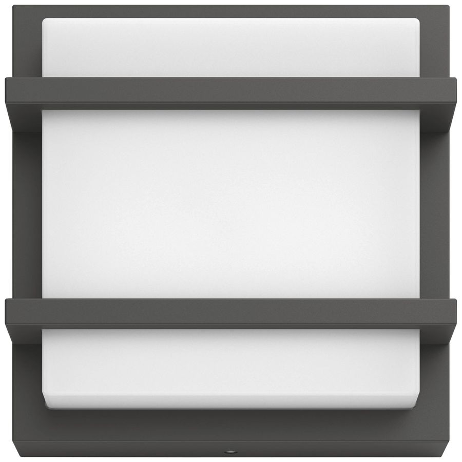 Applique LED Petronia 12W 3000K 1200lm IP44, anthracite