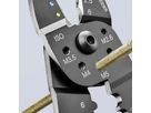 Pinza di serraggio KNIPEX, acciaio, c.3 nidi a crimpare, M2.6, M3, M3.5, M4 & M5