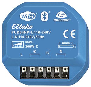 EB-RF-Dimmaktor Eltako FUD64NPN 300W, mit WiFi/BT