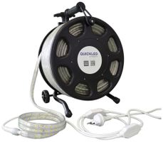 LED-Lichtband QUICKLED 240N IP65 240V 15W-1500lm/m 4000K 50m Abroller zweiseitig