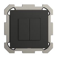 Stazione secondaria per interruttore INC 2c/2t WLAN Edue Wiser nero