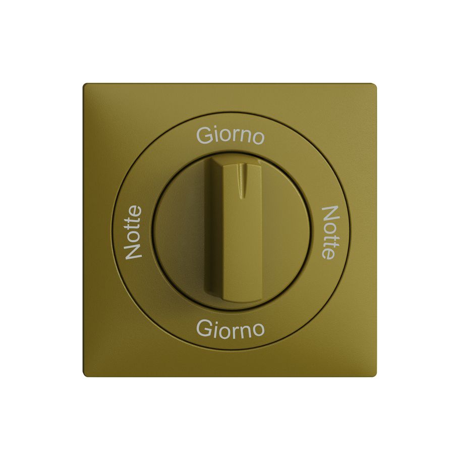 Frontset Notte-Giorno-Notte-Giorno EDIZIOdue 60×60mm olive