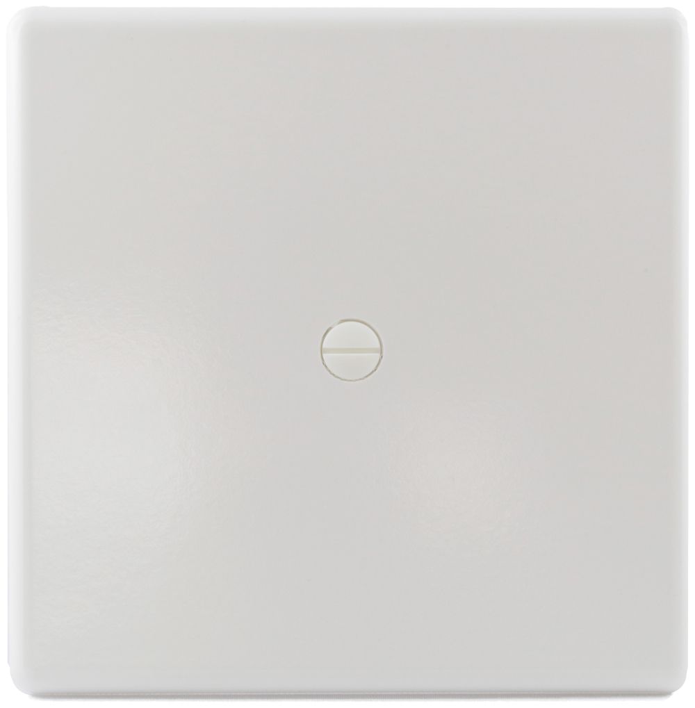 Deckel Ammer 115×115 ohne Scheibe weiss