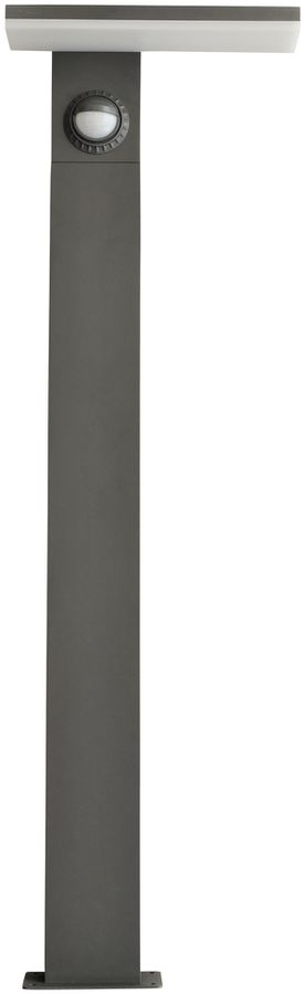 Lampada LED Z-Licht ECOwegelicht 180 PIR 10W 800lm 3000K IP54 alluminio