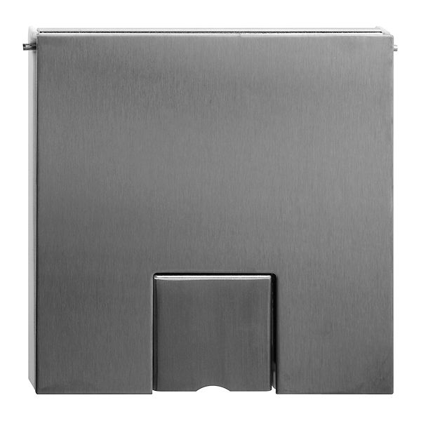 Clapet pour boîte de sol FH acier chromé poncé, or