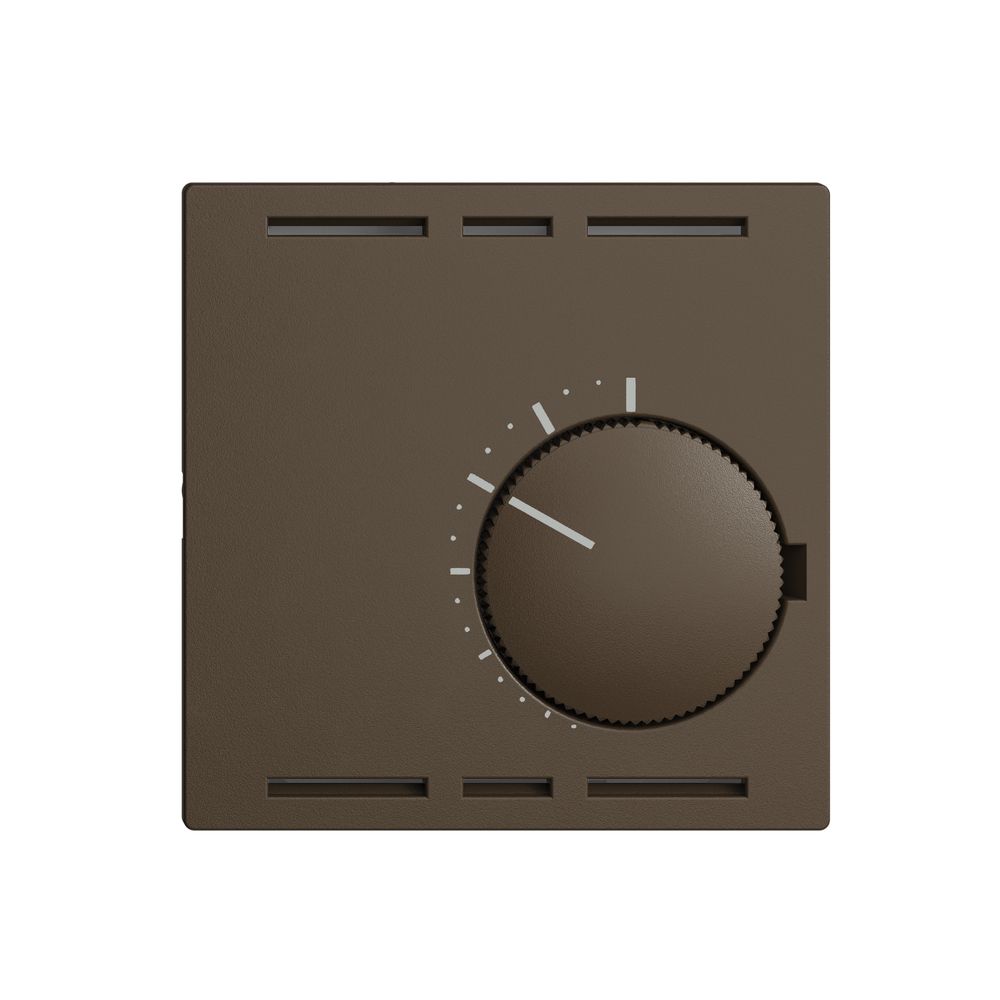 Kit frontal EDIZIOdue coffee 60×60mm pour thermost.d'amb.