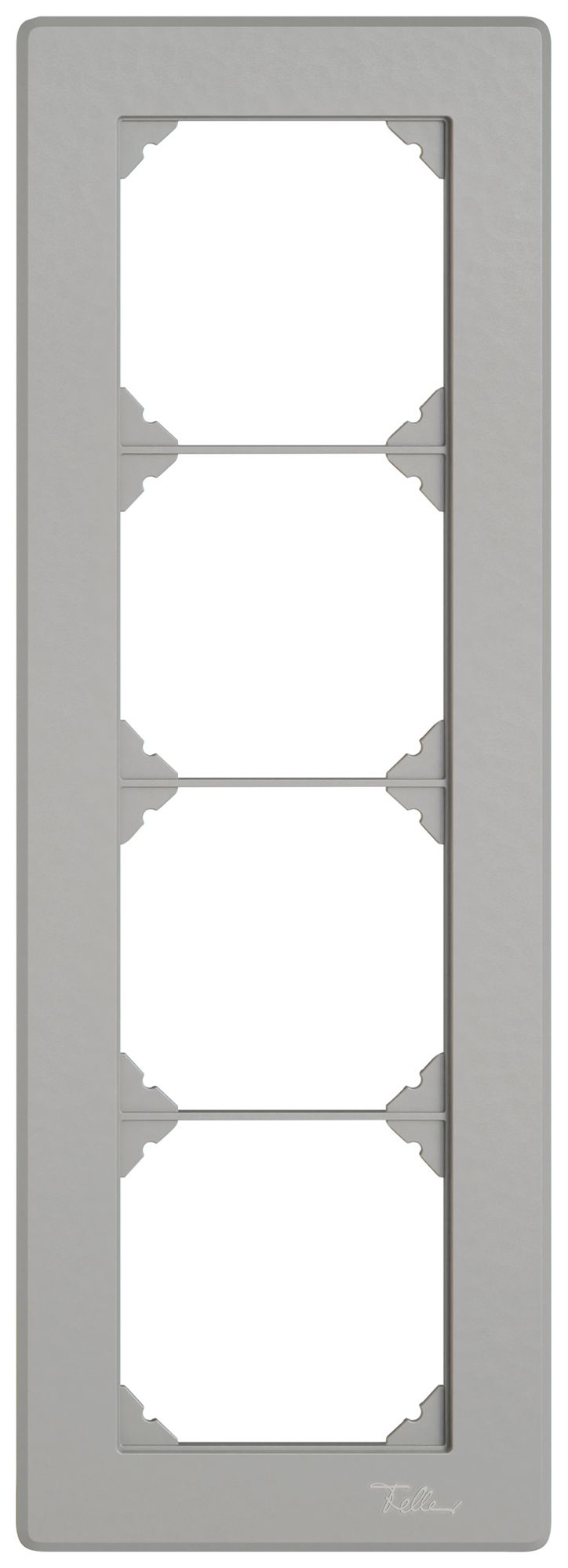 UP-Abdeckrahmen EDIZIO.liv SNAPFIX® 4×1/1×4 96×276mm hgu