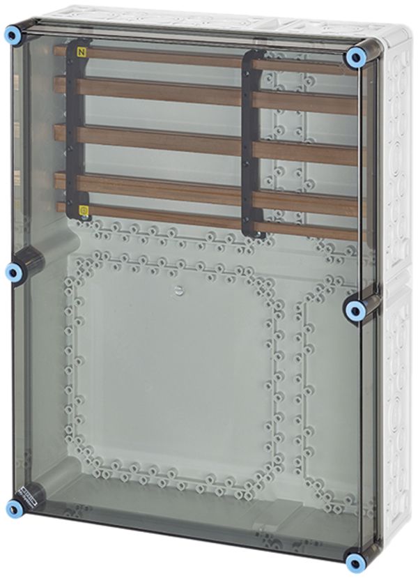 Gehäuse Hensel Mi, 450×600mm, Sammelschiene 400A, 5-polig