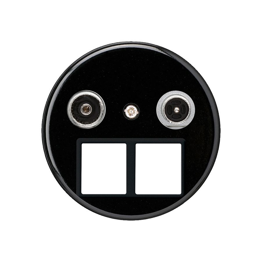 Multimediadose basico TV-R Bauart A 4dB 2GHz schwarz