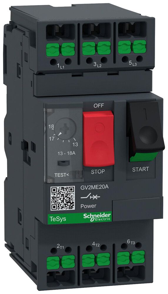 EB-Motorschutzschalter TeSys 13…18A 223A 3P 230…690V 15kA IP20