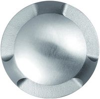 Abdeckung STORMY Lichtaustritt 3×100°, Edelstahl, D=60mm