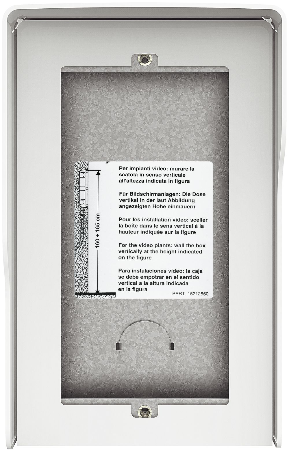 Boîtier AP Sfera 2 modules blanc