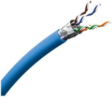 Datenkabel EASYNET geschirmt F/FTP Kat.6A  L=500m, blau