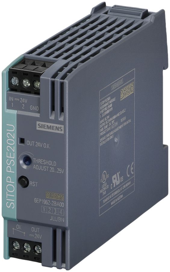 Module redondant Siemens SITOP PSE202U, 24VDC max.100VA, NEC Class 2