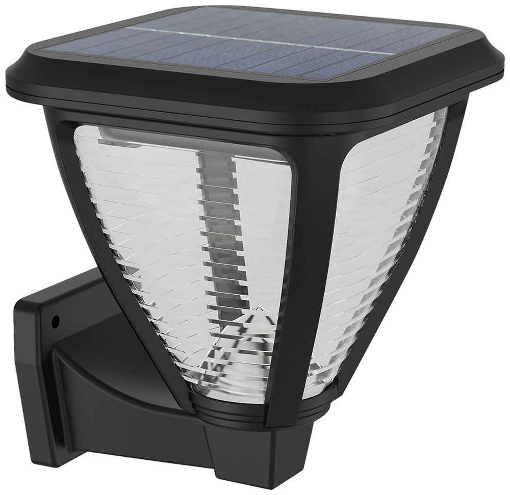 Applique LED Philips Vapora Solar SEN 1.5W 200lm 827 IP44 nero