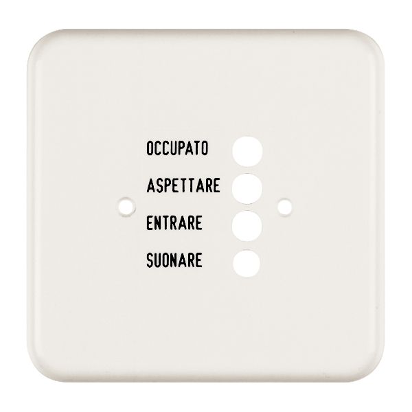 Abdeckplatte FH I zu 962764300 weiss