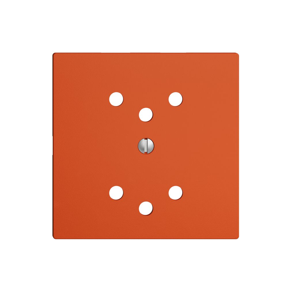 Plaque frontale 2×T12 orange EDIZIOdue