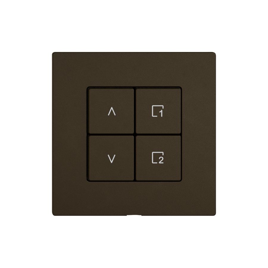 Comando per interruttore tapparelle EDIZIO.liv Wiser SNAPFIX® 1C sc.WLAN 4T ma