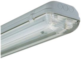 Luminaire de secours IP65 2×18W PE 1h