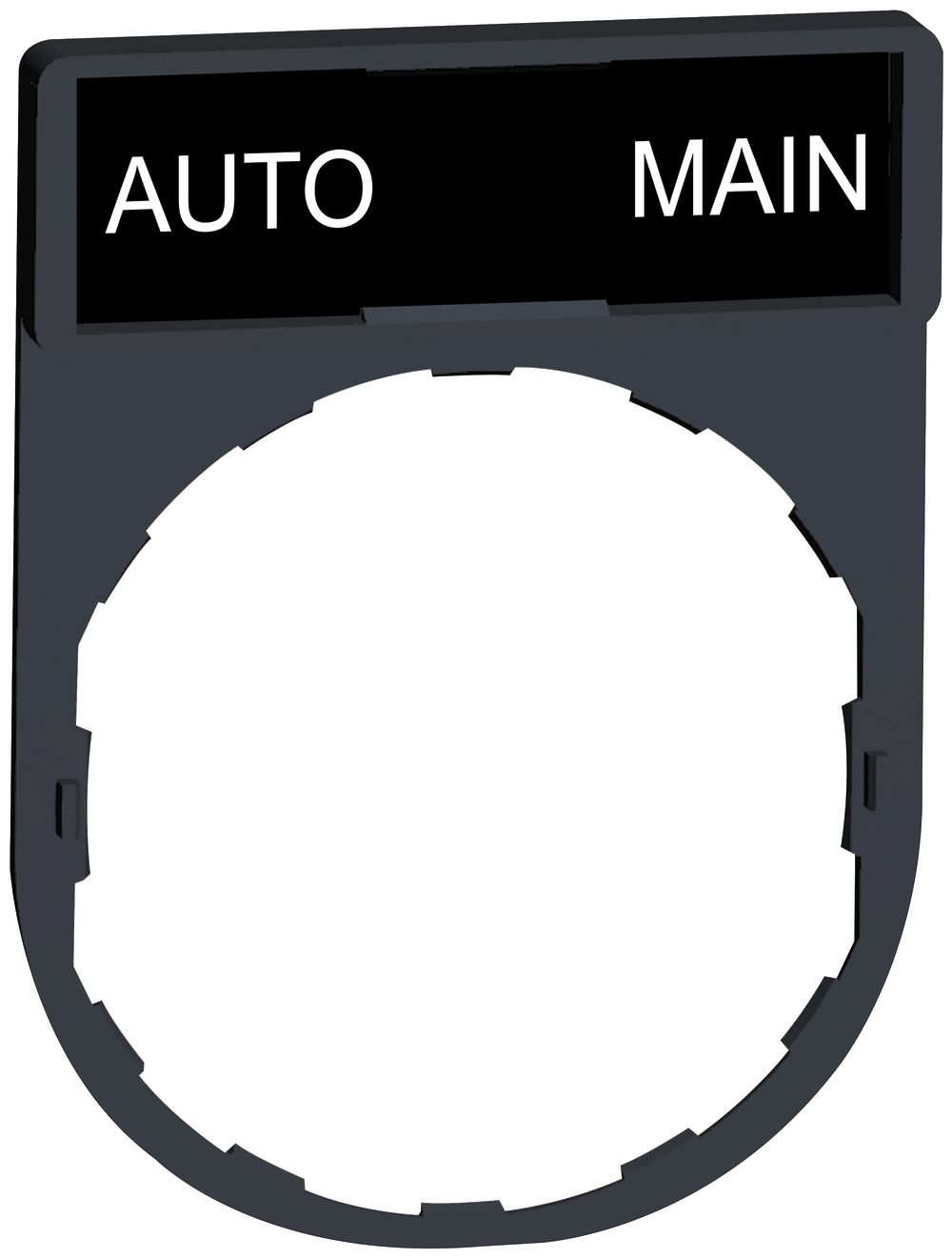 Plaquette Schneider Electric Auto-Main