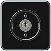 UP-Schlüsselschalter origin Umschalter 2/1L 16A 250V 0-AUTO-0-HAND 92×92mm sz