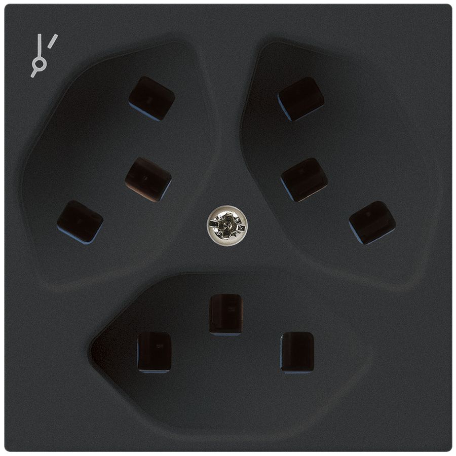 Presa Hager kallysto 3×T23 1×S A nero