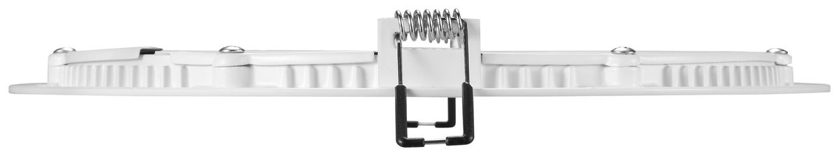 Downlight LED Sylvania Flat 205 17W 1550lm 3000K IP44 120° REG Ø226mm bianco