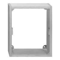 AP-Holzrahmen für FLF 4×6 Hartholz lackiert